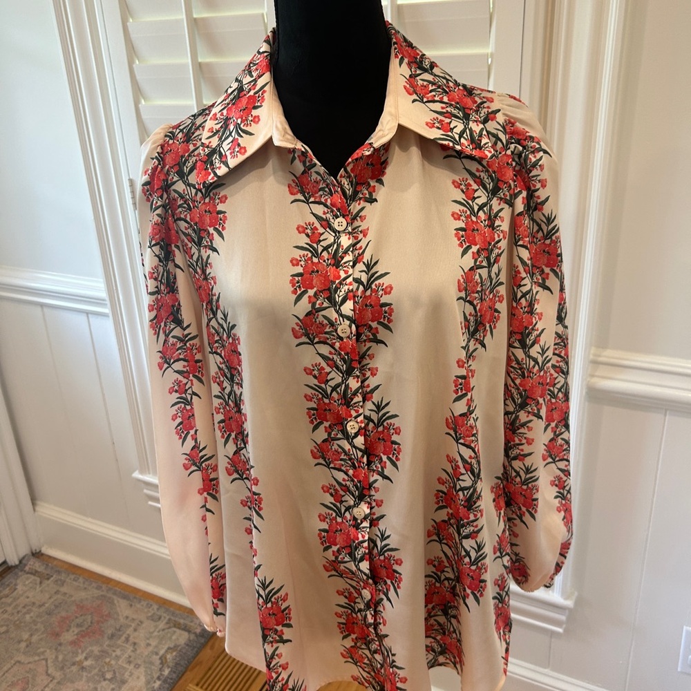 Tuckernuck Printed Blouse